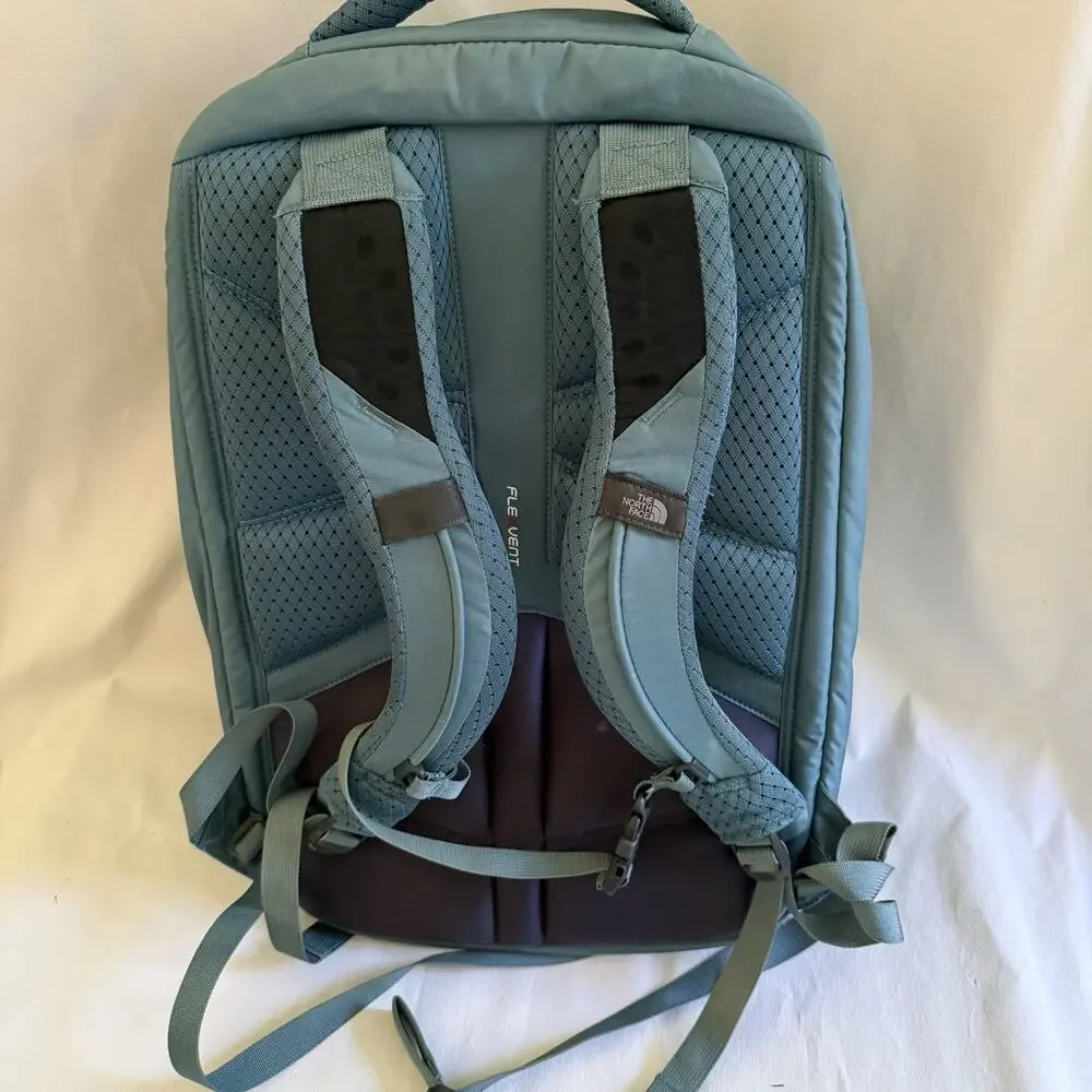 The North Face Surge Flex Vent Blue Backpack Hiking School Commute Travel Bag